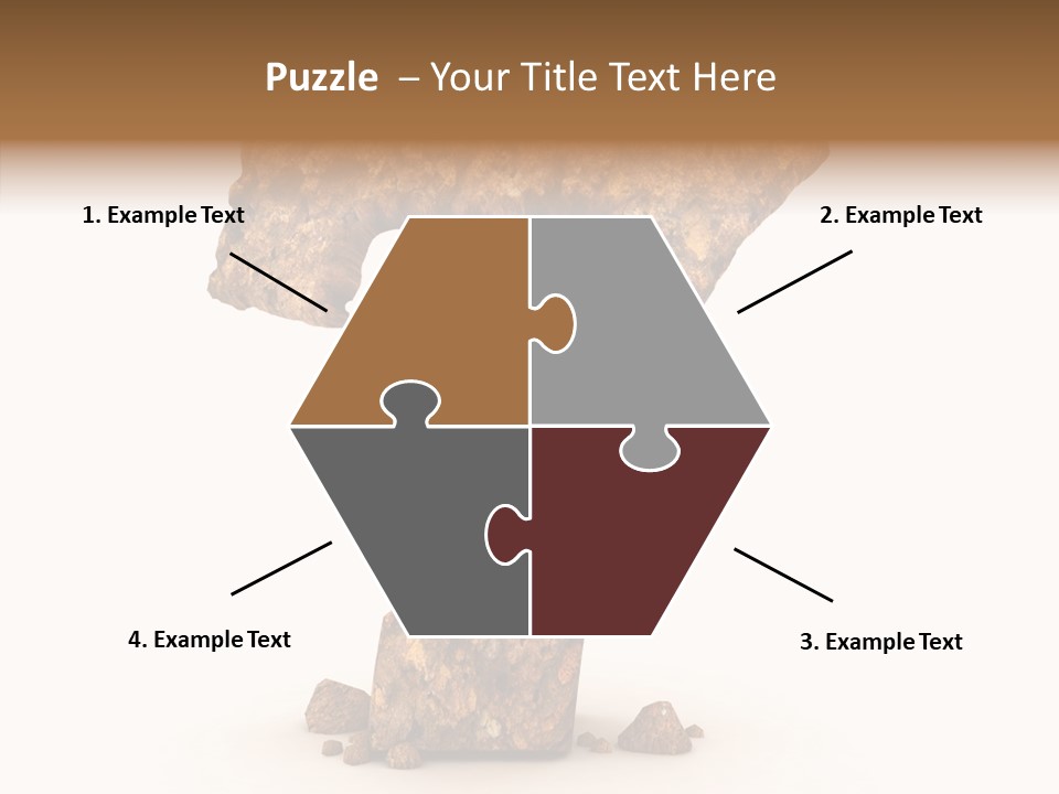 Business Closeup Rough PowerPoint Template