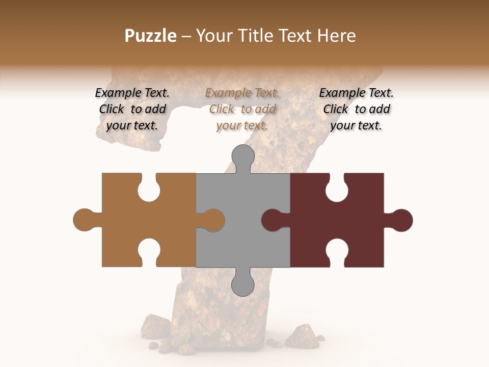 Business Closeup Rough PowerPoint Template