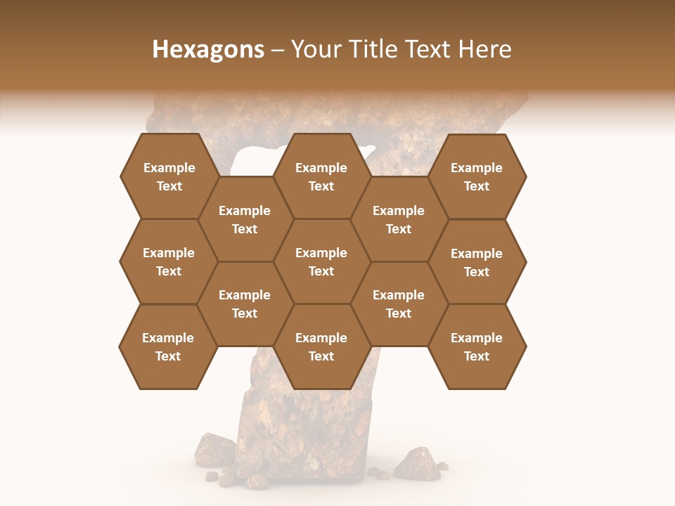 Business Closeup Rough PowerPoint Template