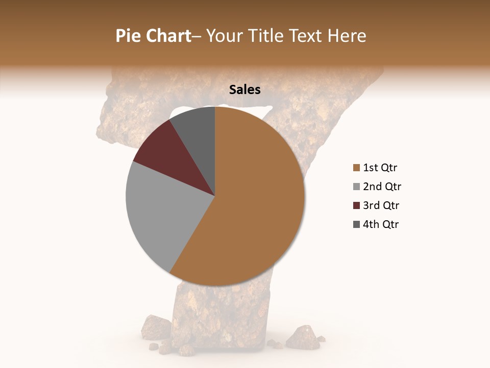 Business Closeup Rough PowerPoint Template