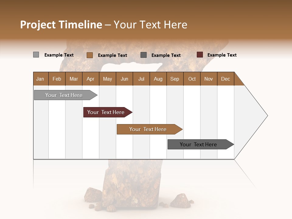 Business Closeup Rough PowerPoint Template