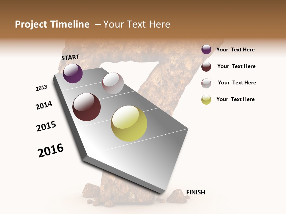 Business Closeup Rough PowerPoint Template