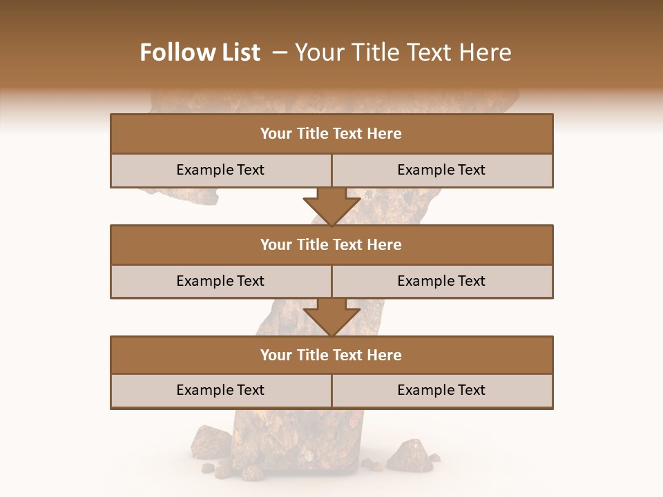 Business Closeup Rough PowerPoint Template