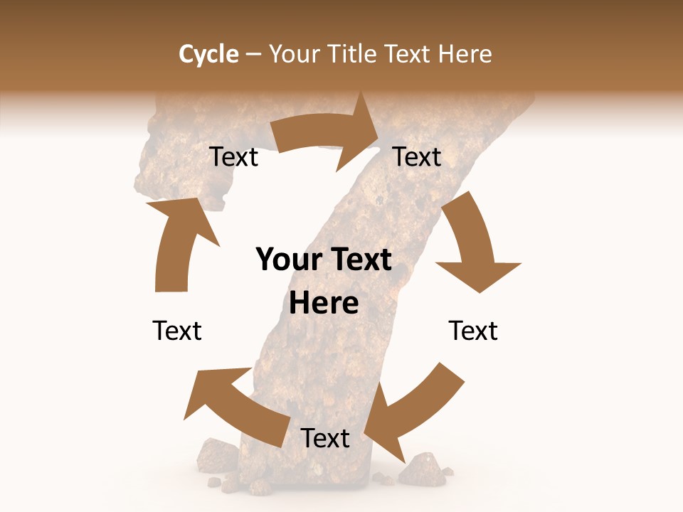 Business Closeup Rough PowerPoint Template