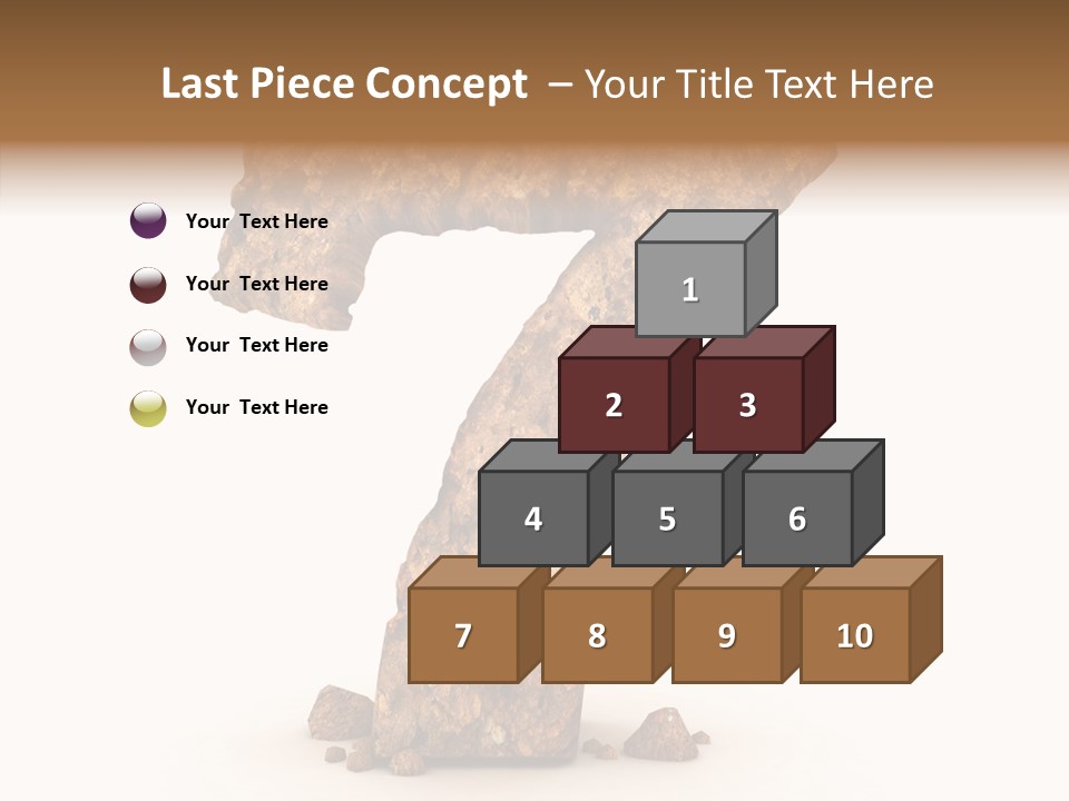 Business Closeup Rough PowerPoint Template