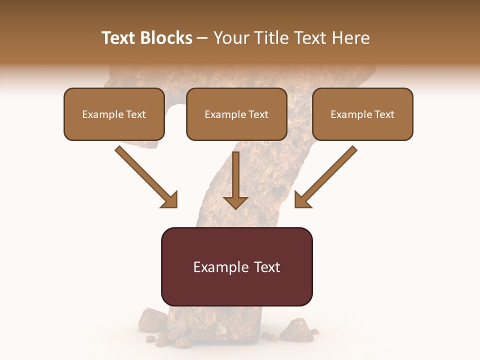 Business Closeup Rough PowerPoint Template