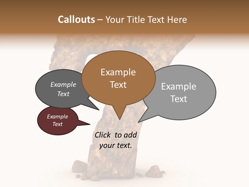 Business Closeup Rough PowerPoint Template