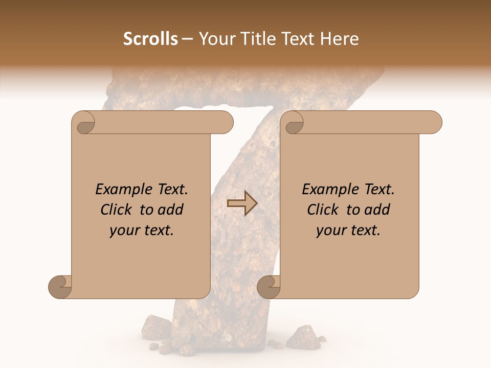 Business Closeup Rough PowerPoint Template