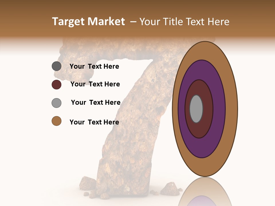 Business Closeup Rough PowerPoint Template