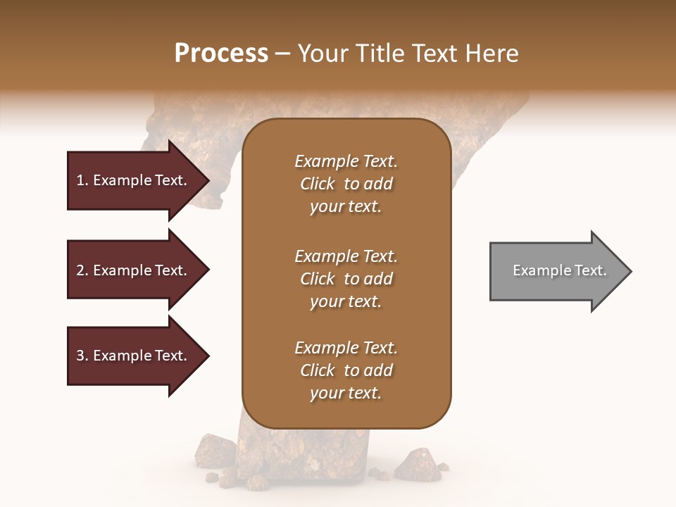 Business Closeup Rough PowerPoint Template