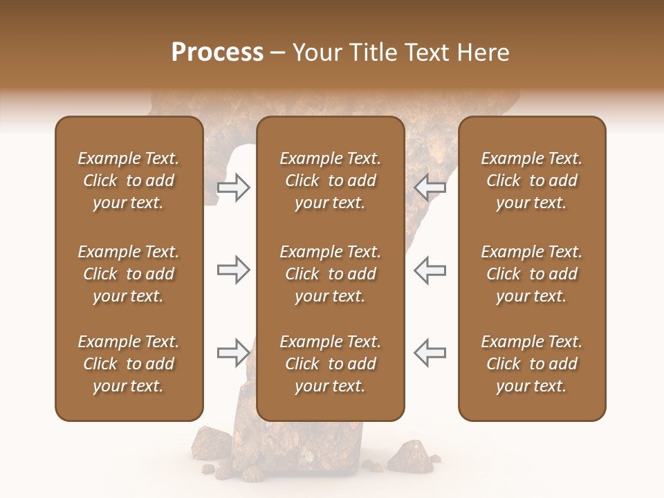 Business Closeup Rough PowerPoint Template