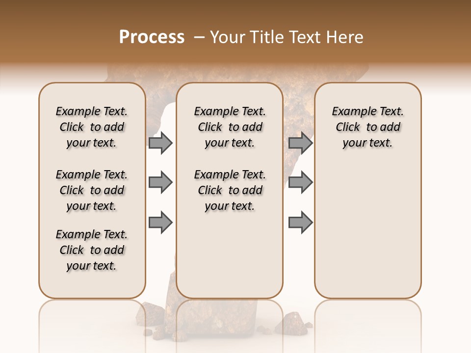 Business Closeup Rough PowerPoint Template