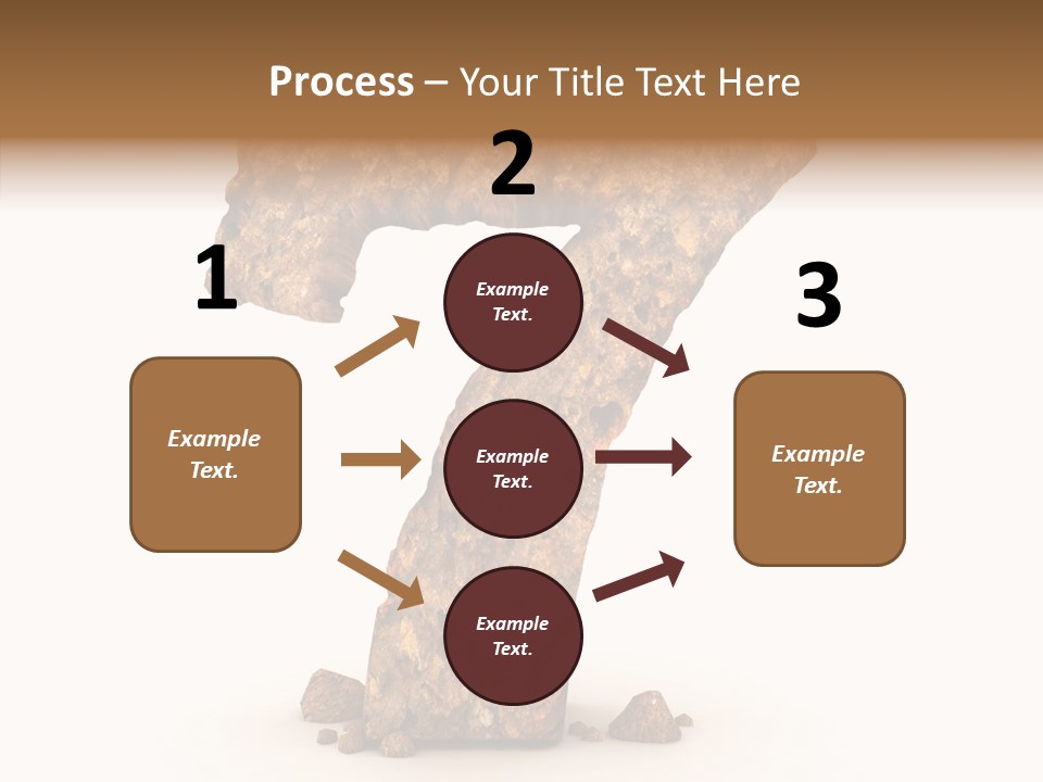 Business Closeup Rough PowerPoint Template
