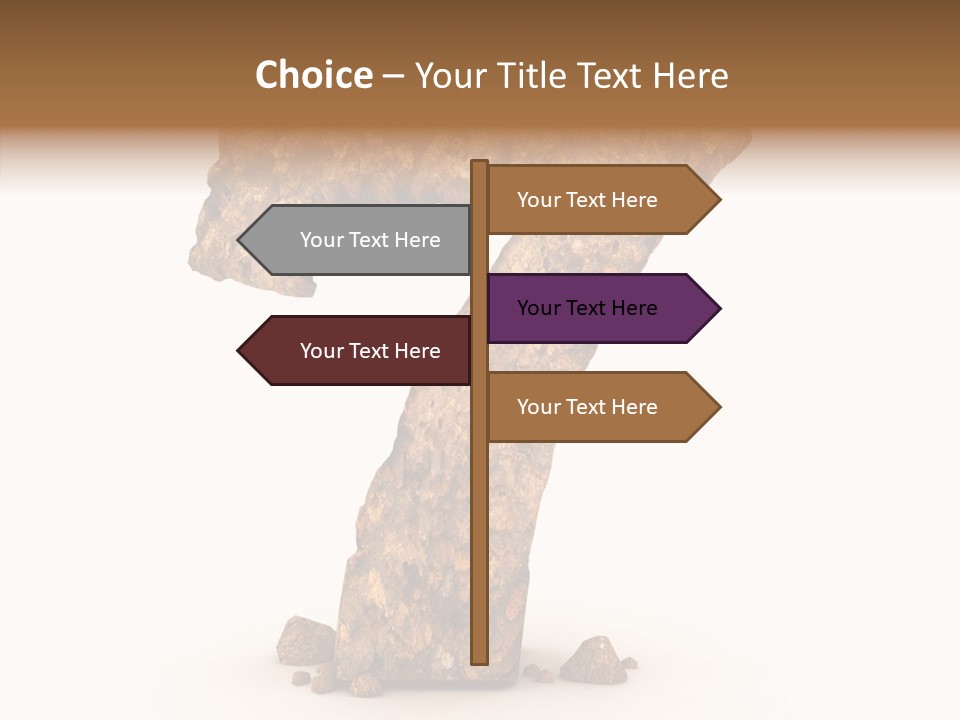 Business Closeup Rough PowerPoint Template