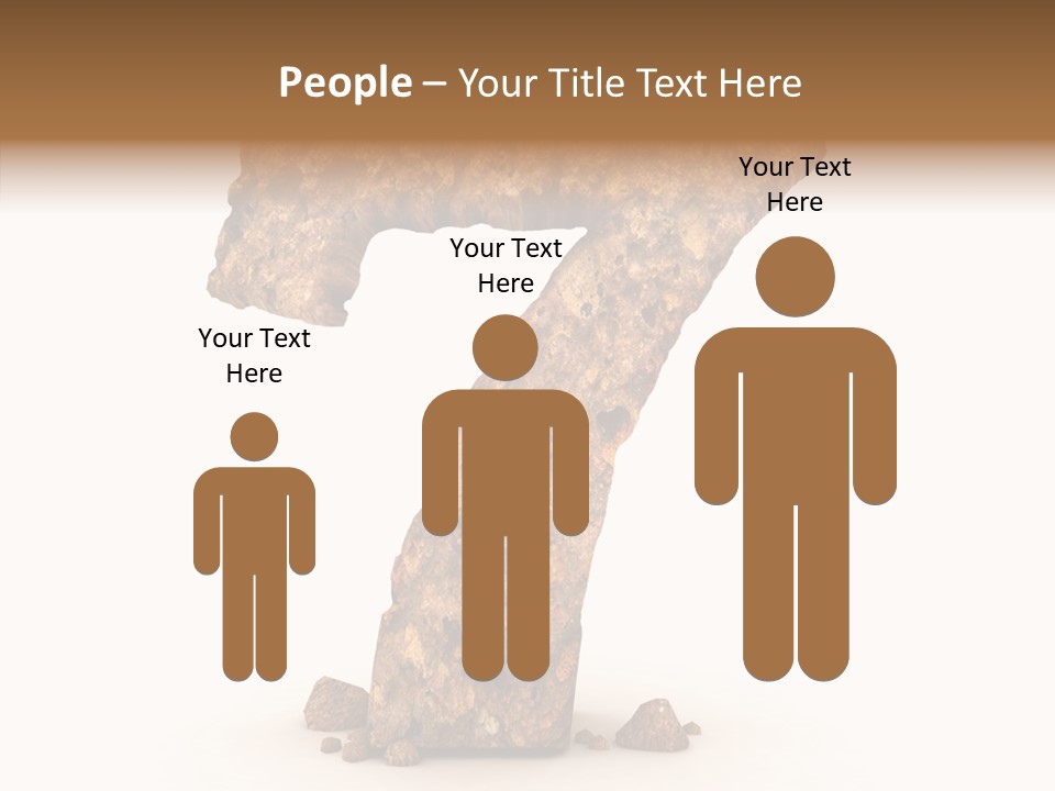 Business Closeup Rough PowerPoint Template