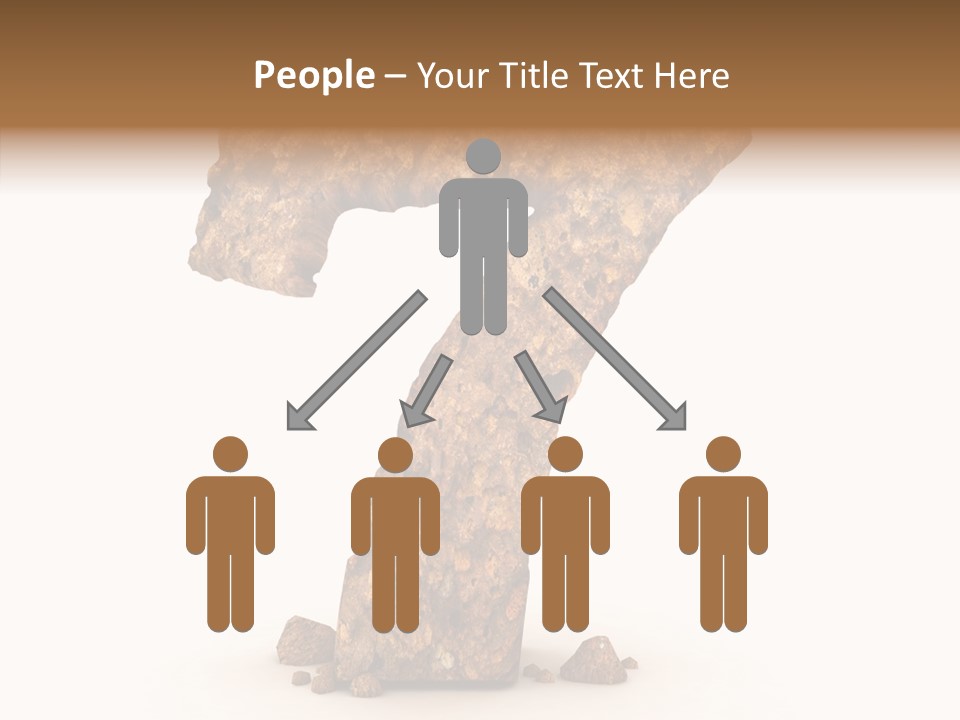 Business Closeup Rough PowerPoint Template