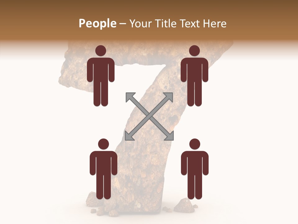 Business Closeup Rough PowerPoint Template