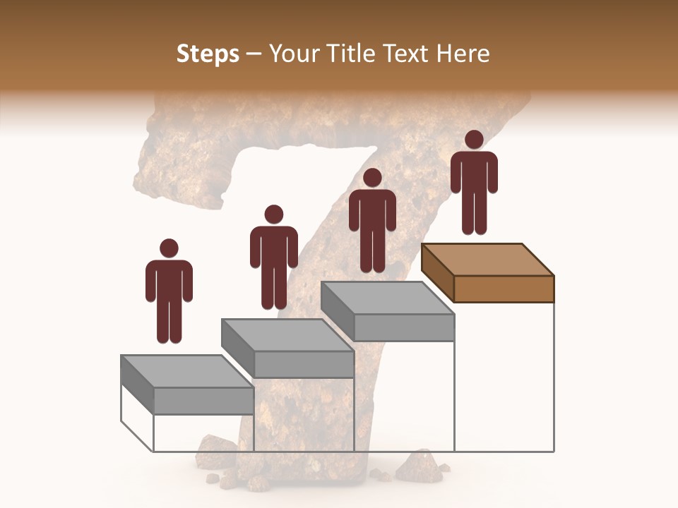 Business Closeup Rough PowerPoint Template