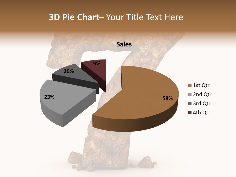 Business Closeup Rough PowerPoint Template