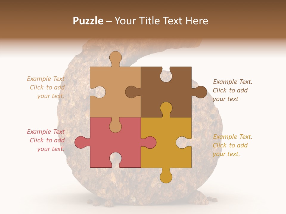 Text Dirty Five PowerPoint Template