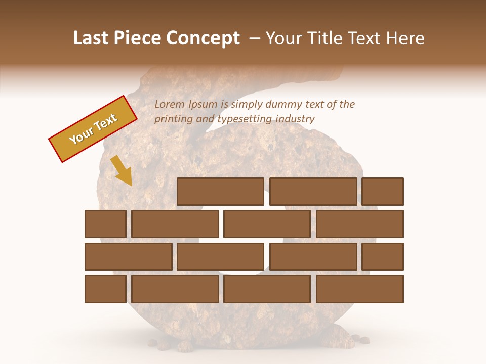 Text Dirty Five PowerPoint Template