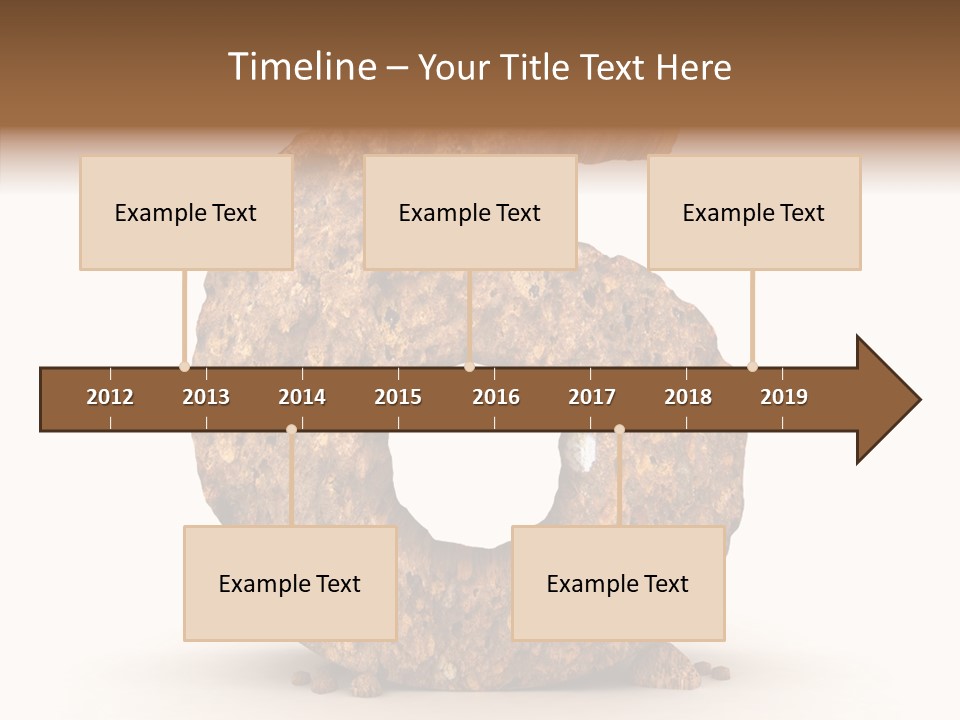 Text Dirty Five PowerPoint Template