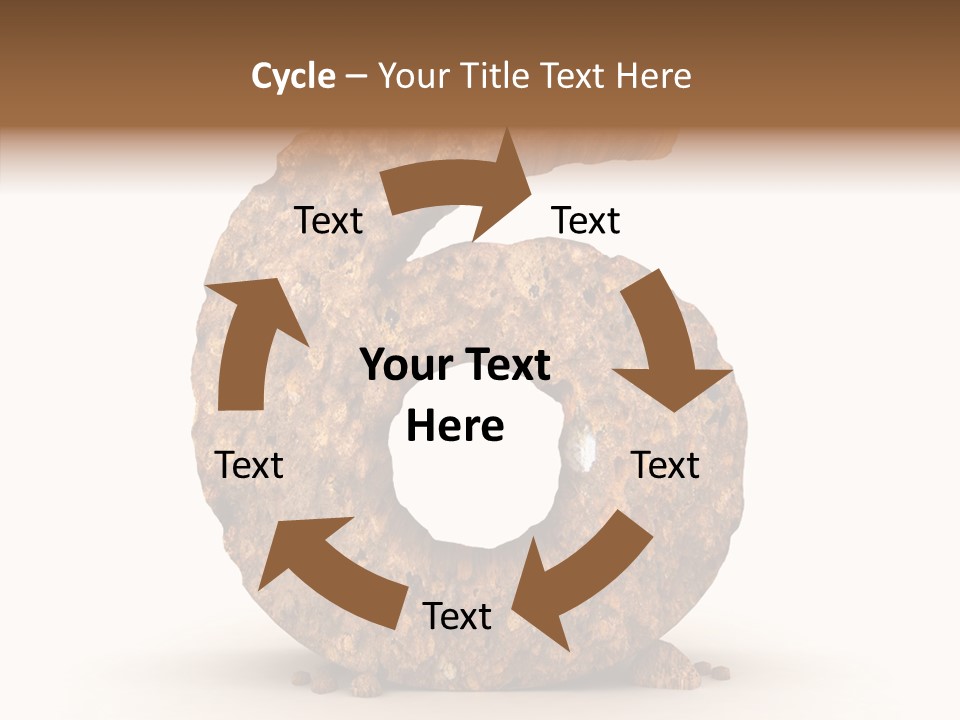 Text Dirty Five PowerPoint Template