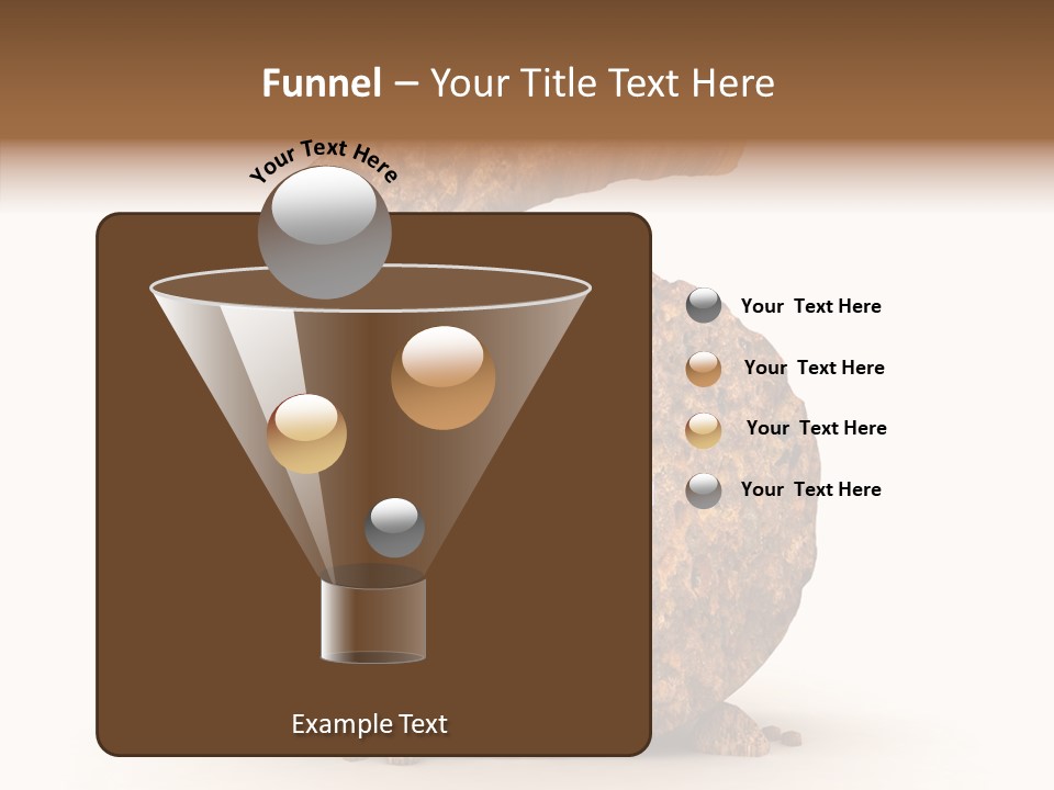 Text Dirty Five PowerPoint Template
