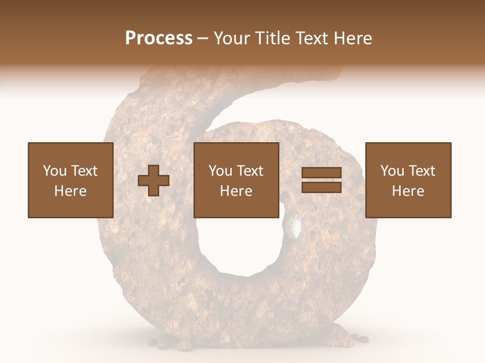 Text Dirty Five PowerPoint Template