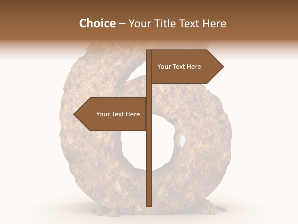 Text Dirty Five PowerPoint Template