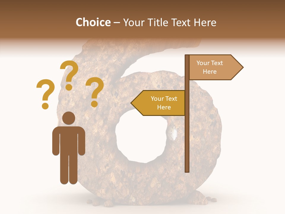 Text Dirty Five PowerPoint Template