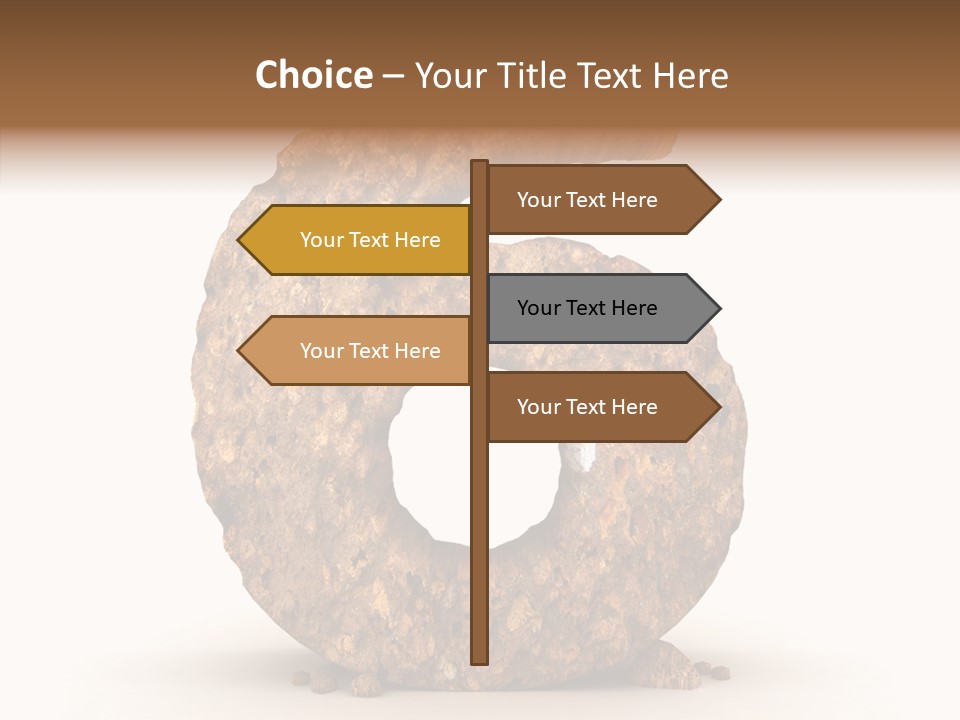 Text Dirty Five PowerPoint Template