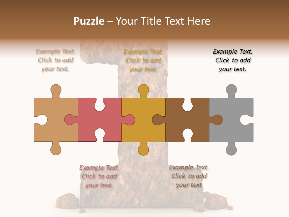 Communication Texture Three PowerPoint Template