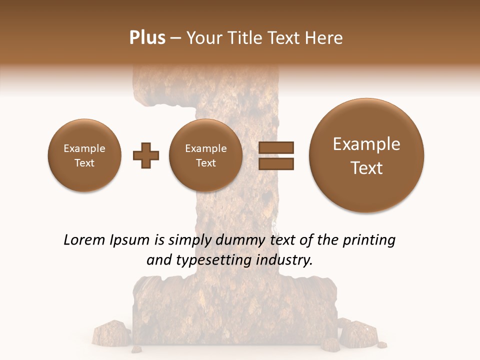 Communication Texture Three PowerPoint Template