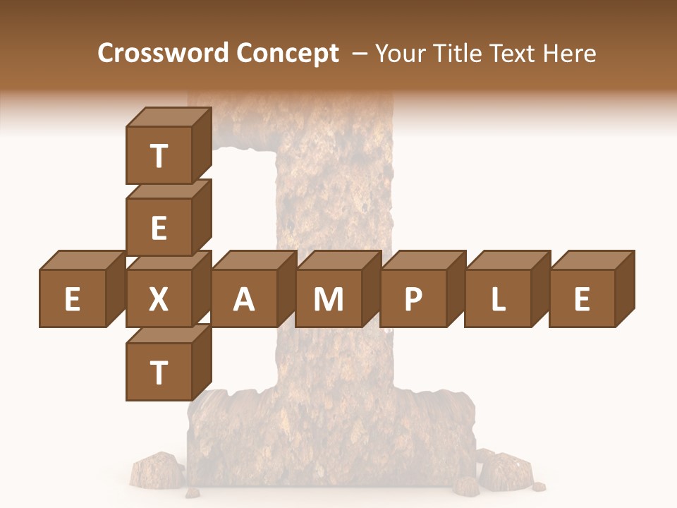 Communication Texture Three PowerPoint Template