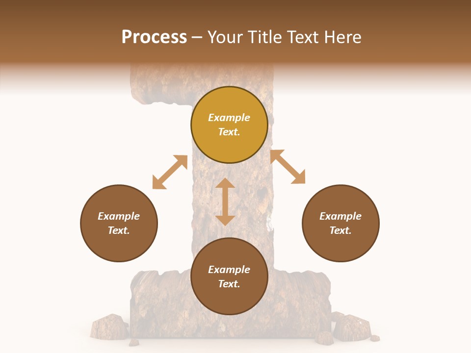 Communication Texture Three PowerPoint Template