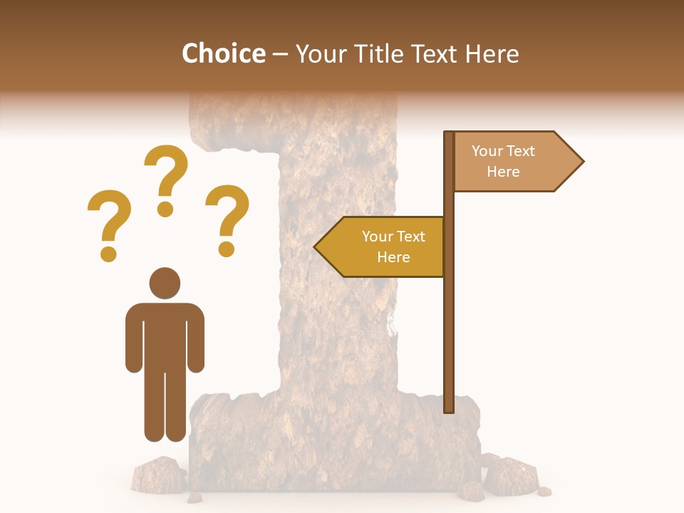 Communication Texture Three PowerPoint Template