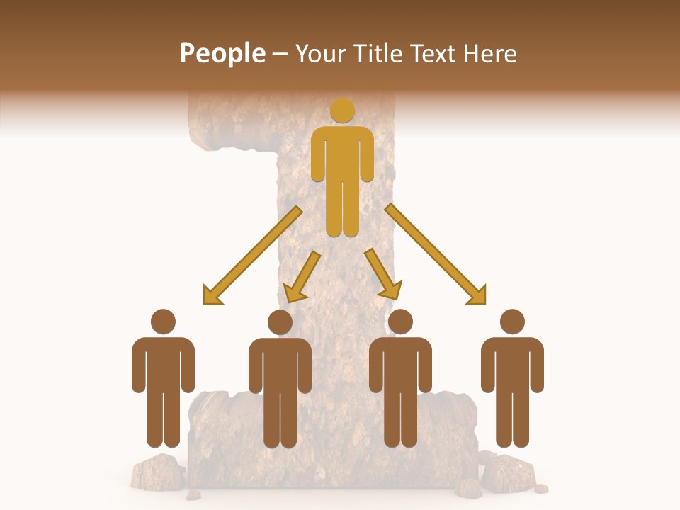 Communication Texture Three PowerPoint Template