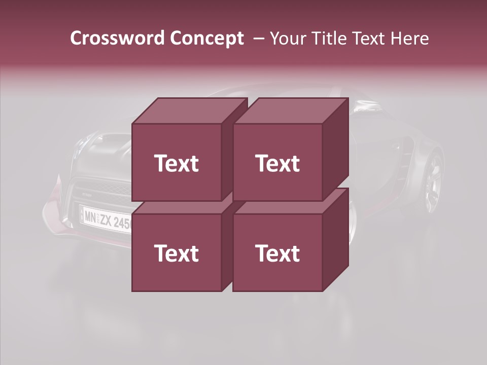 Electric Car Auto Project PowerPoint Template