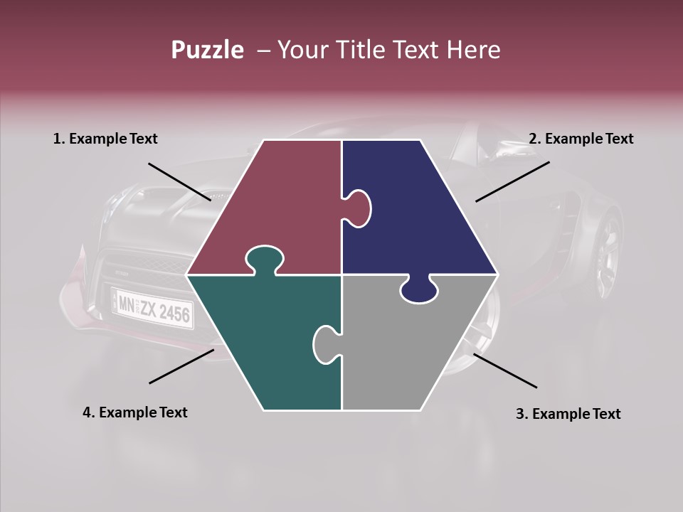 Electric Car Auto Project PowerPoint Template