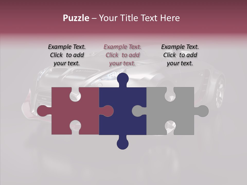 Electric Car Auto Project PowerPoint Template