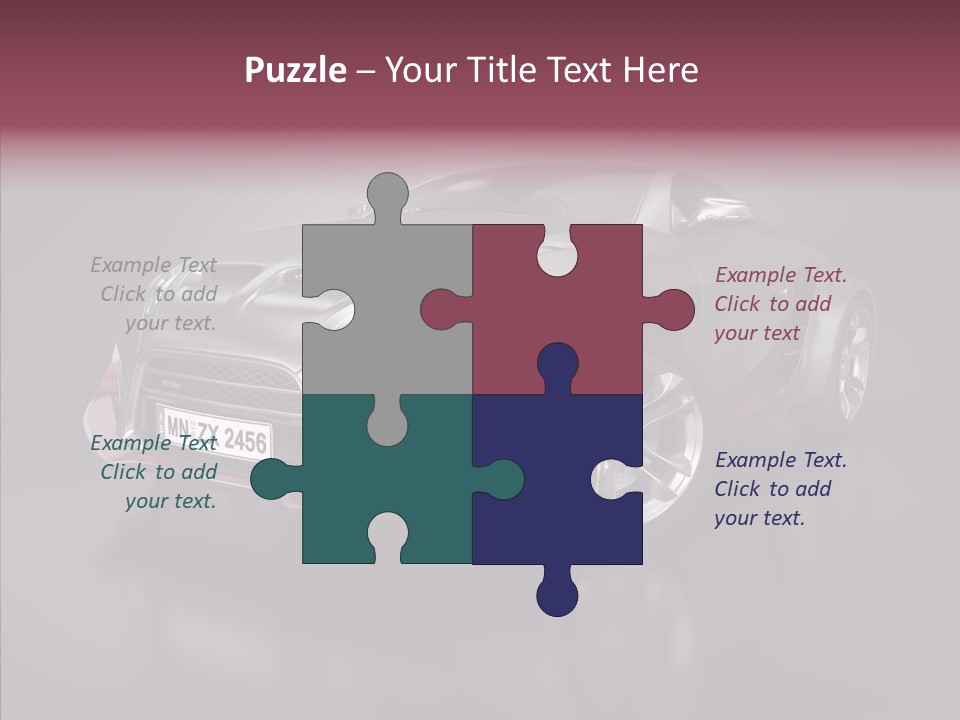 Electric Car Auto Project PowerPoint Template