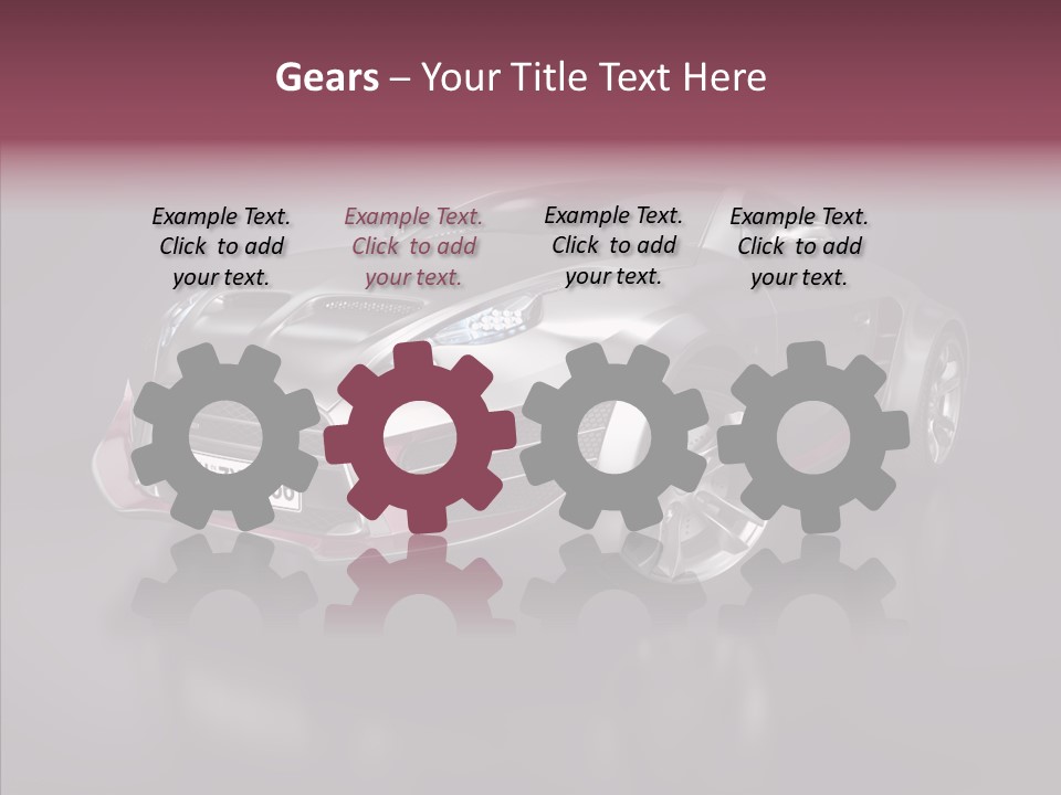 Electric Car Auto Project PowerPoint Template