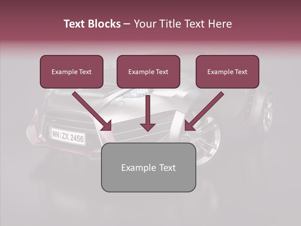 Electric Car Auto Project PowerPoint Template