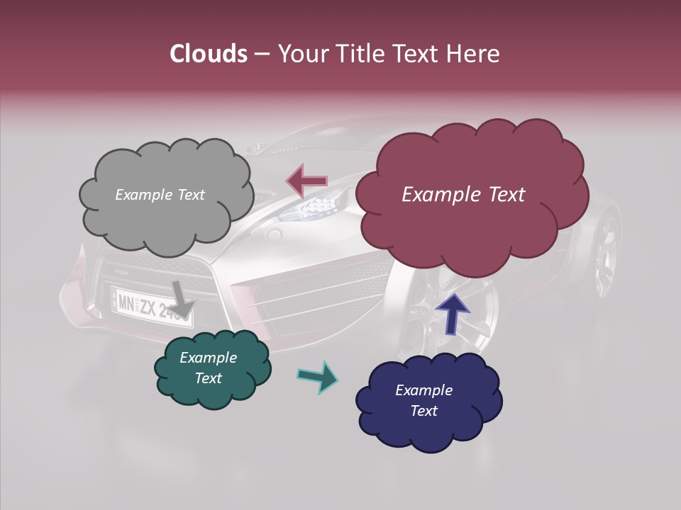 Electric Car Auto Project PowerPoint Template