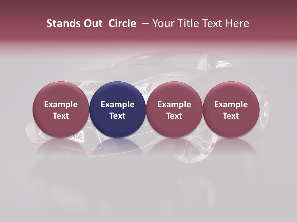 Electric Car Auto Project PowerPoint Template