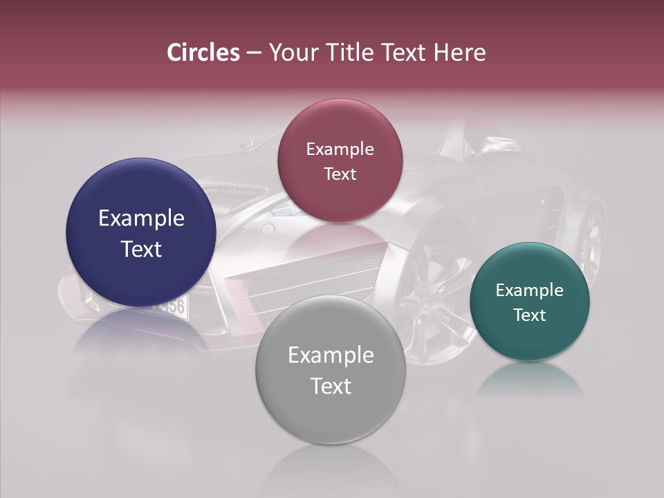 Electric Car Auto Project PowerPoint Template