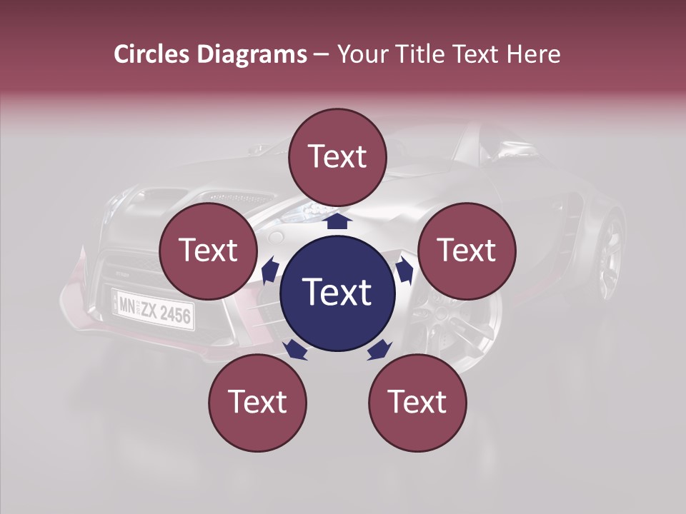 Electric Car Auto Project PowerPoint Template