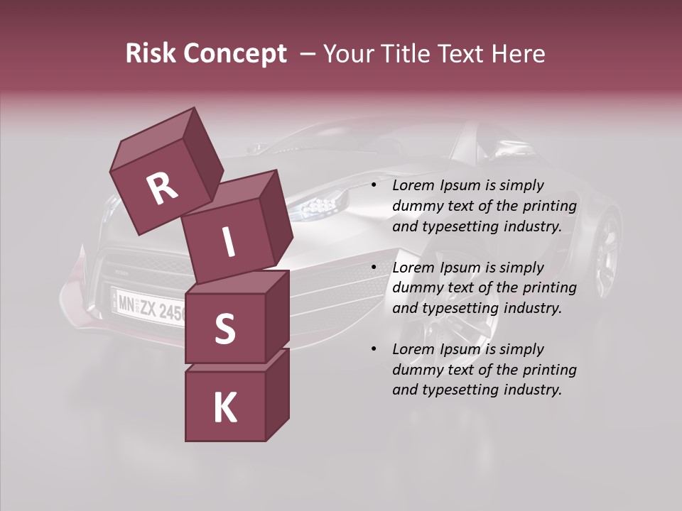 Electric Car Auto Project PowerPoint Template