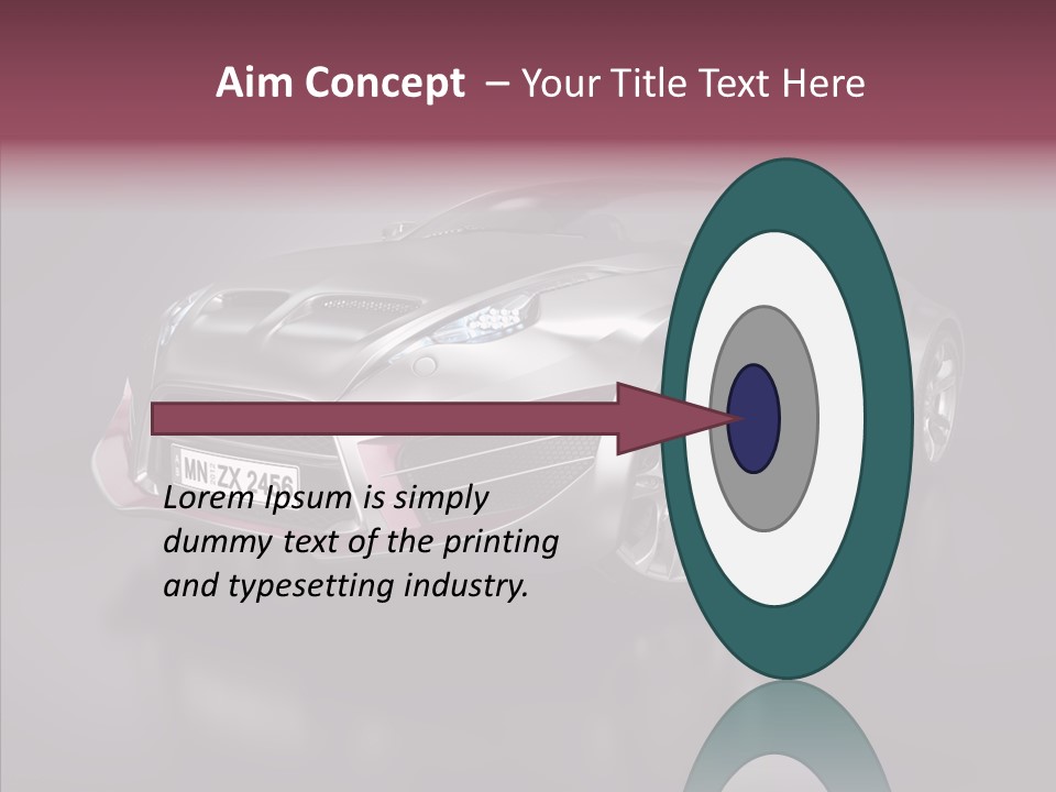 Electric Car Auto Project PowerPoint Template